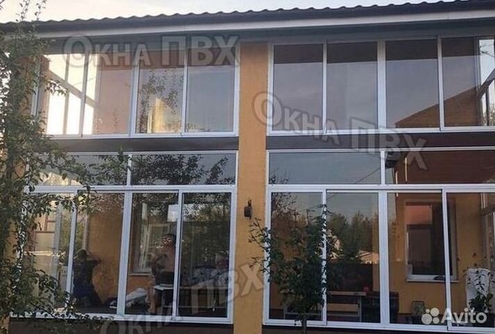 Остекление окон пвх