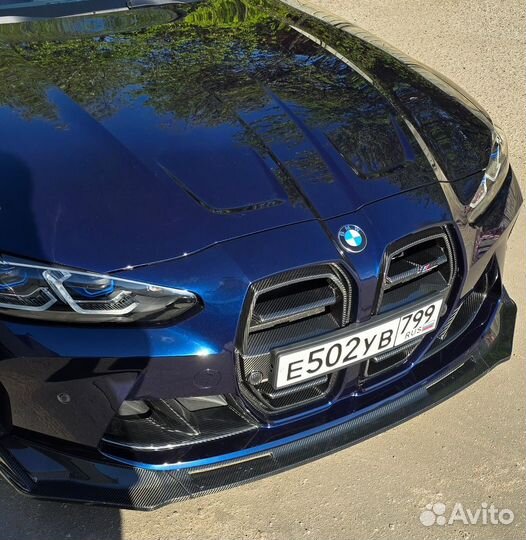 Карбоновая решетка ST BMW M3 M4 G80 G82