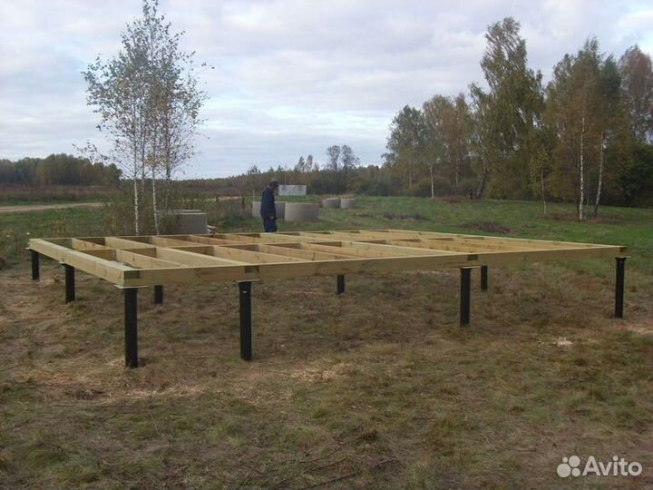 Сваи винтовые под ключ