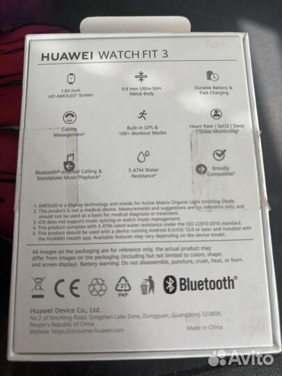 Часы huawei watch fit 3