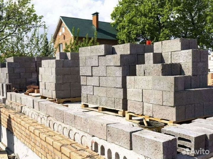 Блоки керамзитобетонные