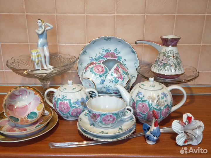 Фарфор лфз, Дулево, стекло СССР