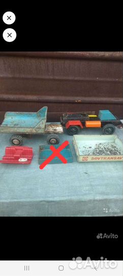 Машинки жесть и зап.части СССР