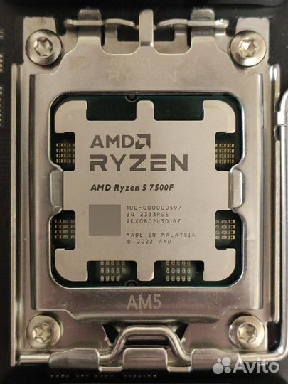 Процессор Amd ryzen 5 7500f Новый