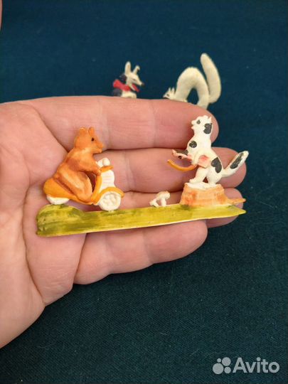 Игрушки колкий пластик СССР