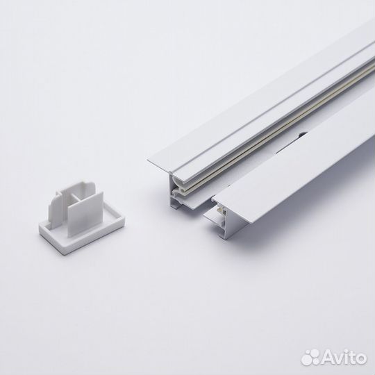 Шинопровод встраиваемый белый