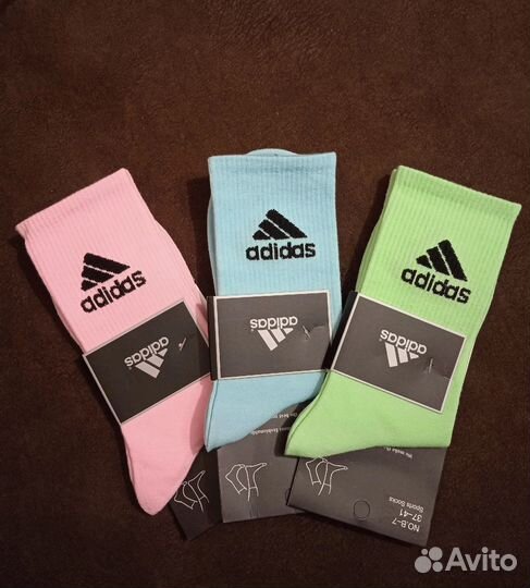 Носки adidas высокие