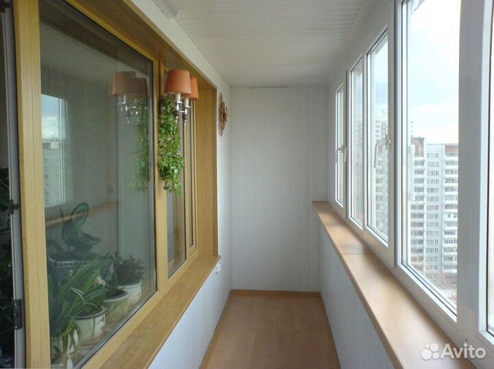 Остекление и отделка балконов