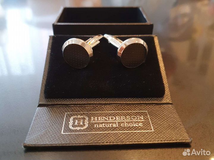 Запонки henderson BF-0223 Black