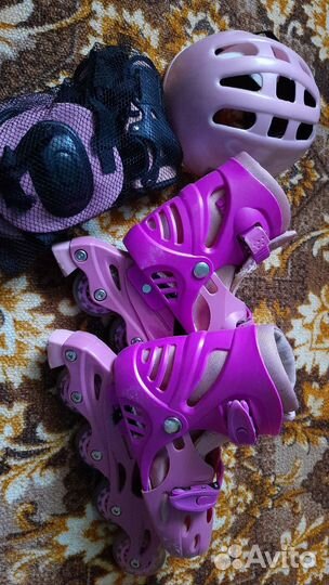 Детские ролики и защита