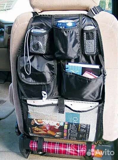 Органайзер пространства на спинку автомобиля
