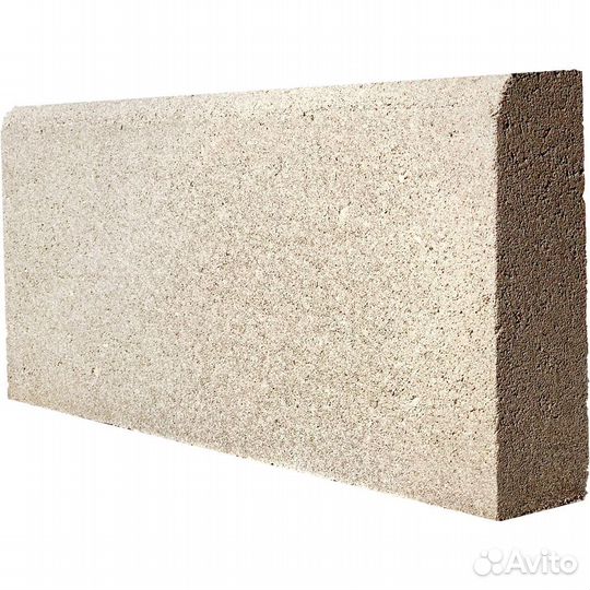 Бордюр тротуарный красный брусчатка