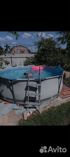 Каркасный бассейн 366 на 100
