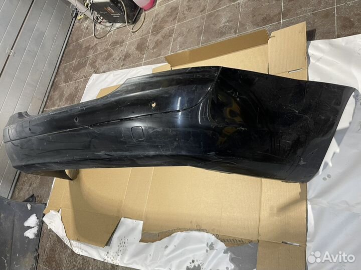 Mercedes w221бампер задний