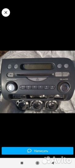 Магнитола штатная хонда фит GD 2