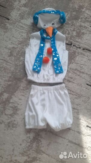 Костюм снеговика для мальчика