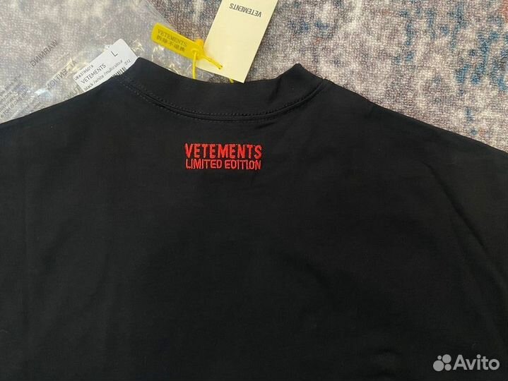 Футболка vetements rammstein