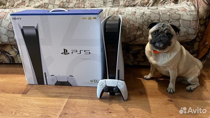 Sony ps5. Состояние новой. Б/у 1 неделя