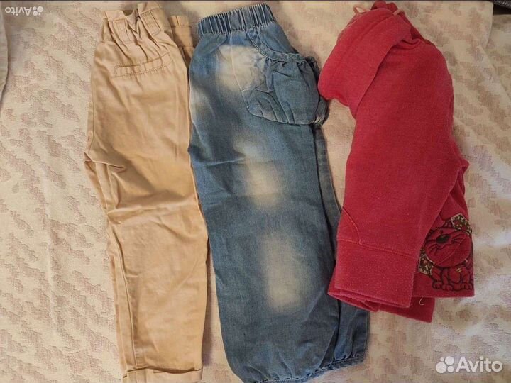 Пакет вещей для девочки на рост 98-104