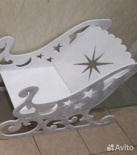 Санки для фотосессии