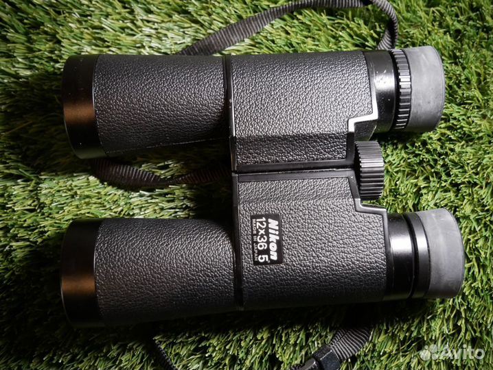 Японский, ретро nikon 12x36 редкий бинокль 5+