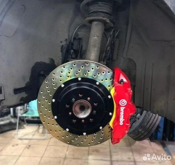 Тормозная система Brembo GT6 порш KIA Sorento