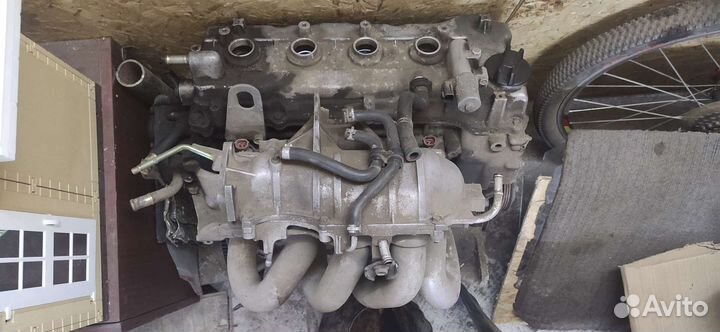 Двигатель и коробка