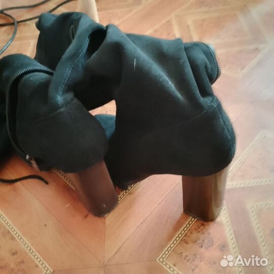 Сапоги женские ботфорты 38