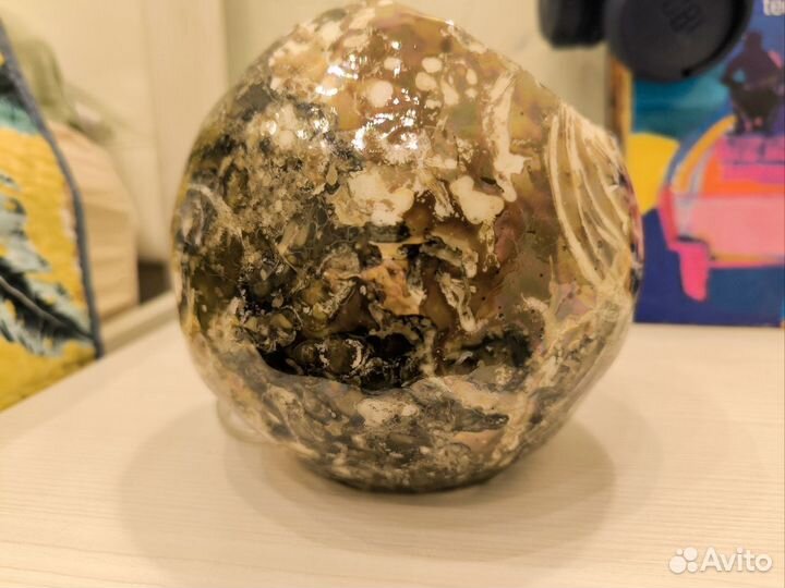 Лампа настольная фарфоровая