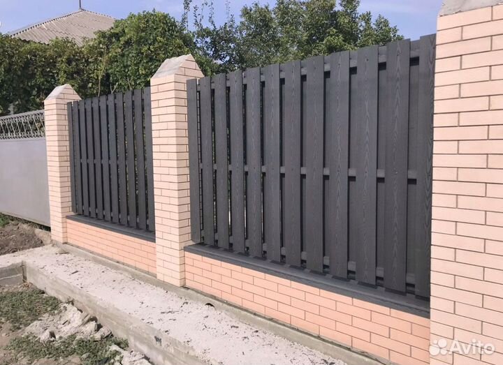 Заборная доска дпк