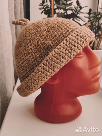 Банная шапка из джута