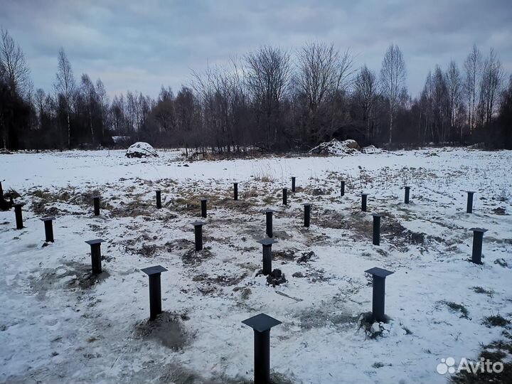 Винтовые сваи 108