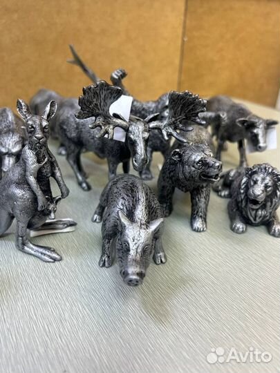 Оловянные фигурки ручная работа животные