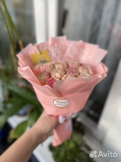 Съедобный шоколадный букет