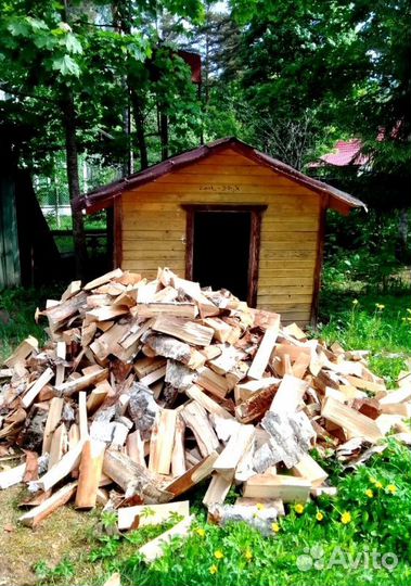 Дрова сухие в укладку любого объема