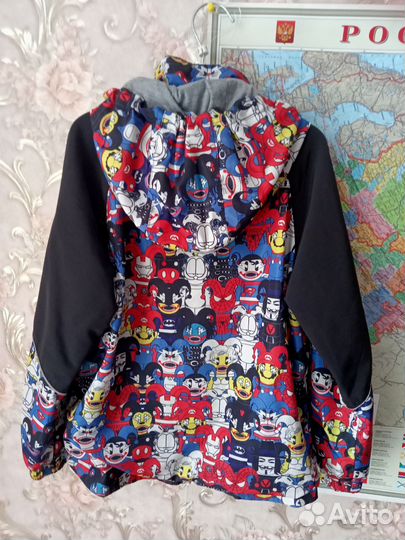 Ветровки на мальчика 116-122