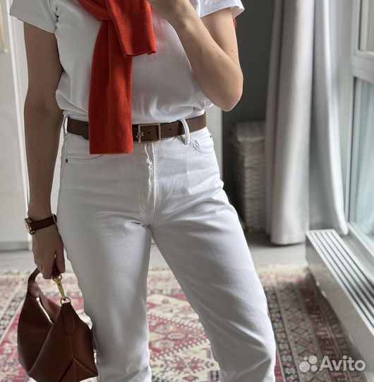 Джинсы женские белые massimo dutti