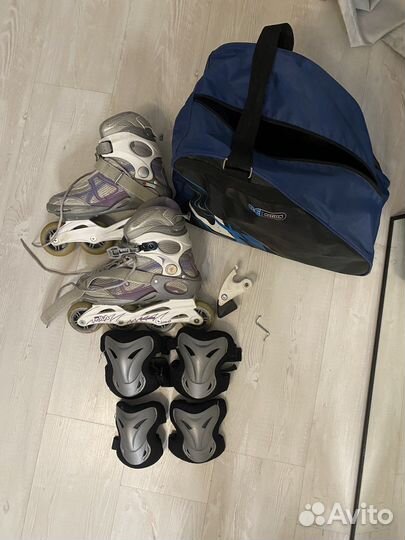 Роликовые коньки Fila 37 размер