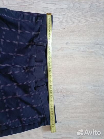 Брюки мужские в клетку