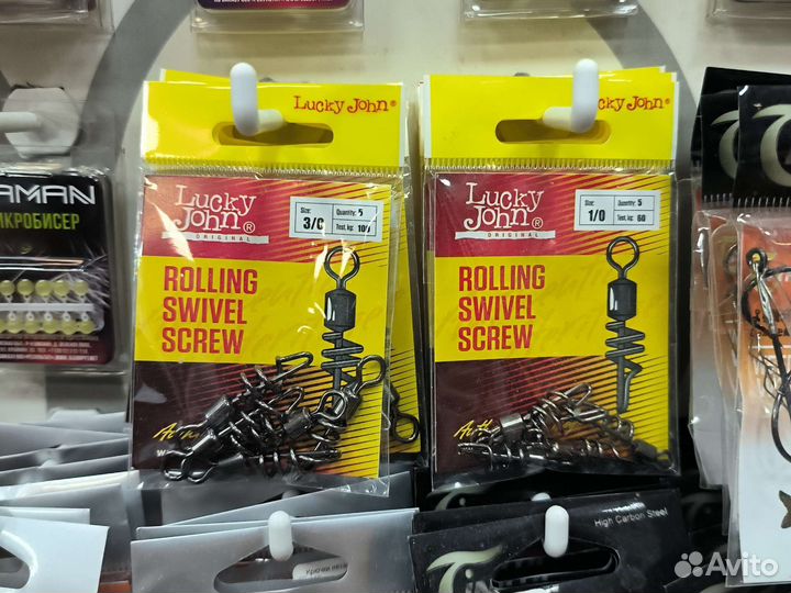 Вертлюги огромные Lucky John