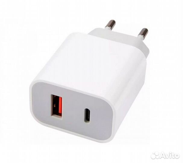 Сзу адаптер USB Type-C + USB A (модель NQC-13) 3A