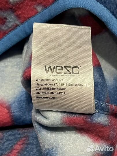 Wesc M флисовая толстовка унисекс