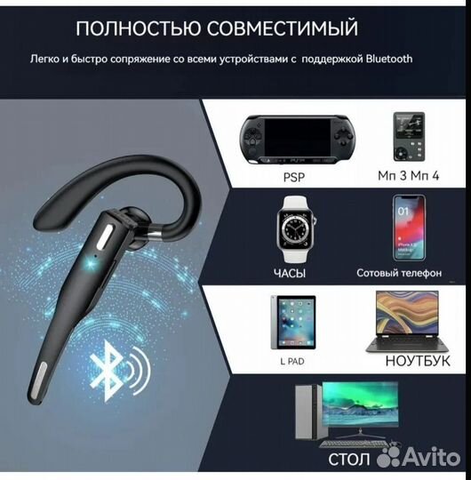 Bluetooth-гарнитура YYK-525 с зарядным кейсом