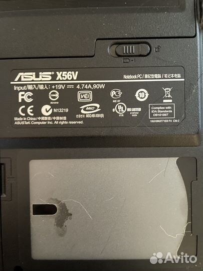 Ноутбук asus