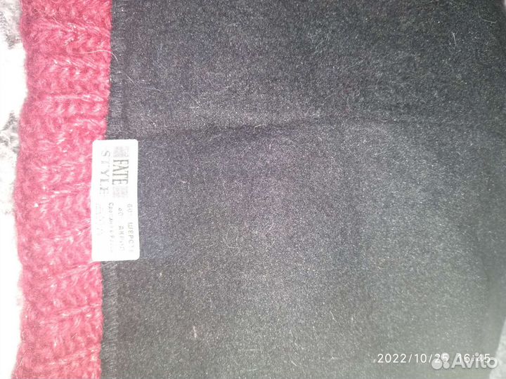 Комплект зимний шапка и снуд