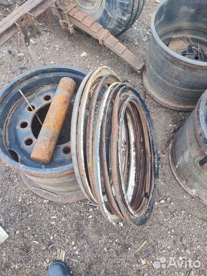 Диск колеса на урал-5557 (400Г-508) на резину 1200