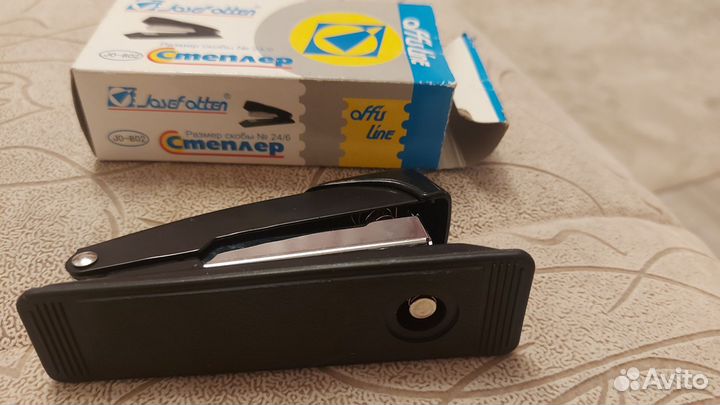 Степлер и скобы 24/6