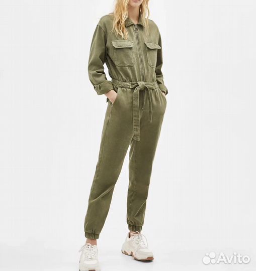 Джинсовый комбинезон