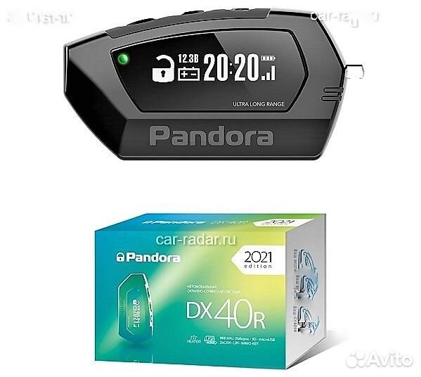 Новая сигнализация с автозапуском Pandora