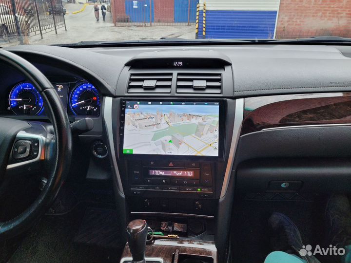 Android магнитола для Toyota Camry V55, есть Teyes